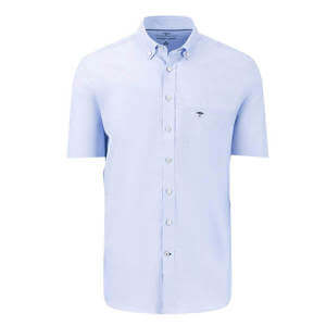Fynch-Hatton Short Sleeved Oxford Button Down Shirt